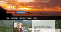 Desktop Screenshot of fourstarrealty.net